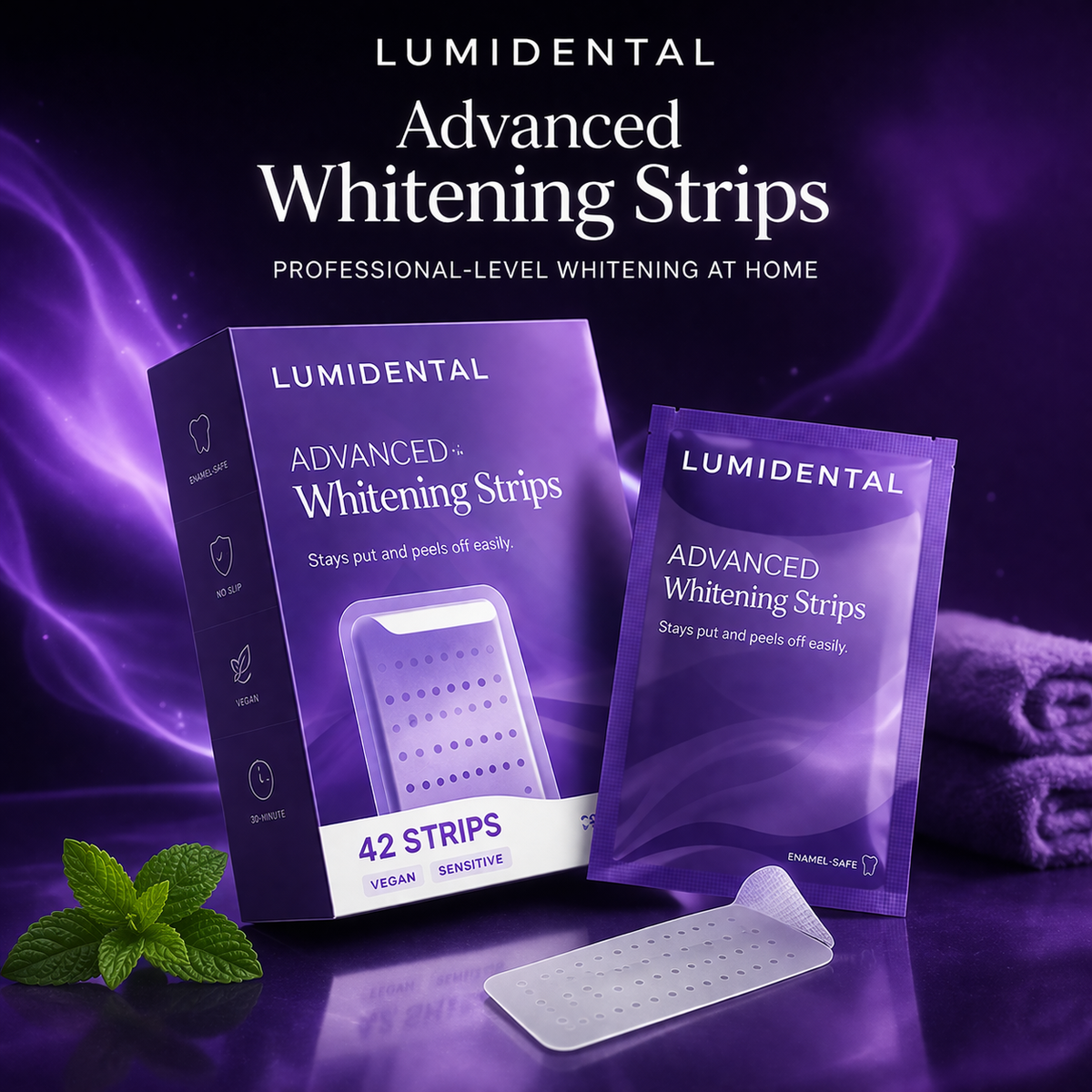 Purple Whitening Strips